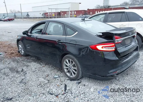 2017 Ford Fusion Hybrid Se from USA, damaged, VIN 3FA6P0LU4HR234552